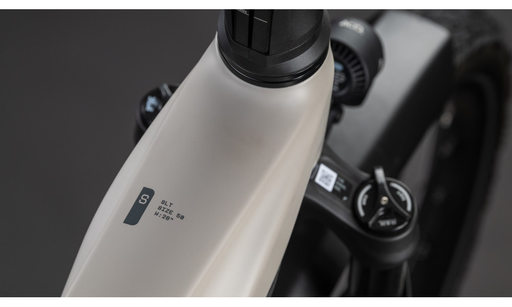 Elektrinis dviratis Cube Kathmandu Hybrid ONE11 HPC SLT 800 glintsand'n'oatgrey 2026 - 5