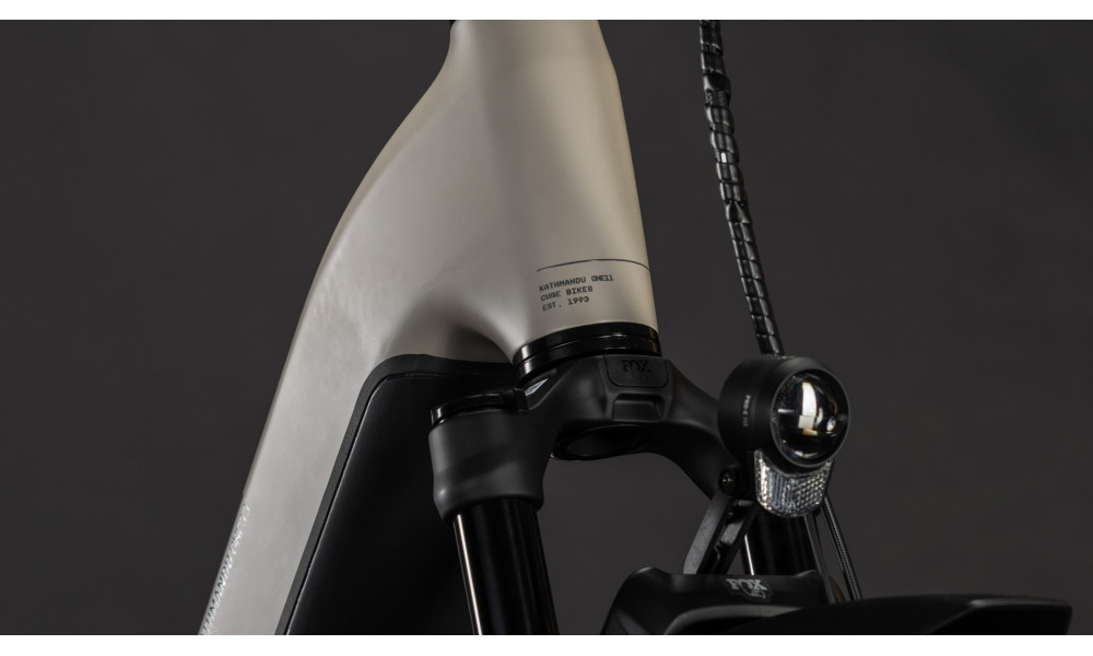 Elektrinis dviratis Cube Kathmandu Hybrid ONE11 HPC SLT 800 Easy Entry glintsand'n'oatgrey 2026 - 2