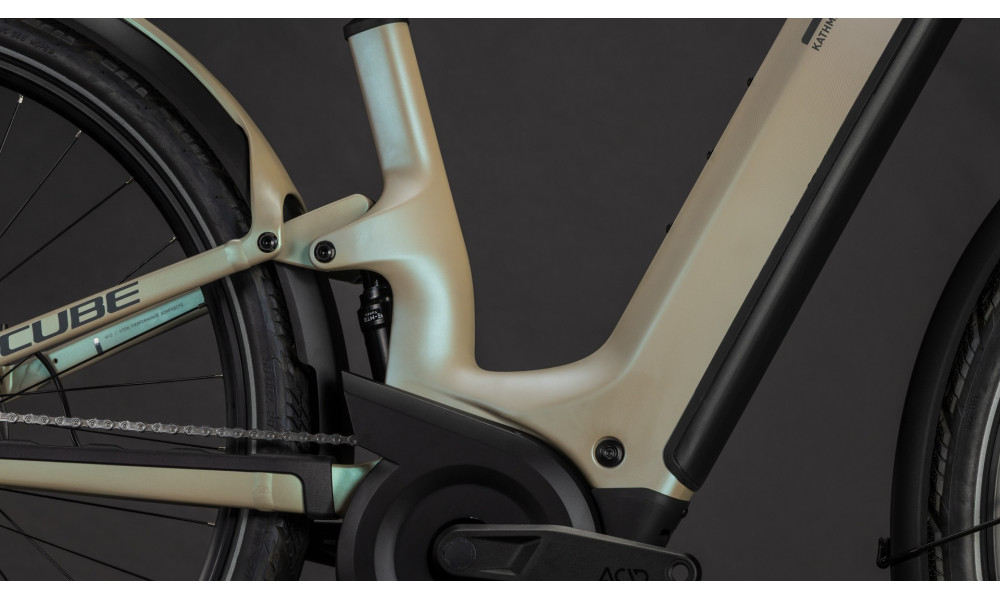 Elektrinis dviratis Cube Kathmandu Hybrid ONE11 HPC SLT 800 Easy Entry glintsand'n'oatgrey 2026 - 3