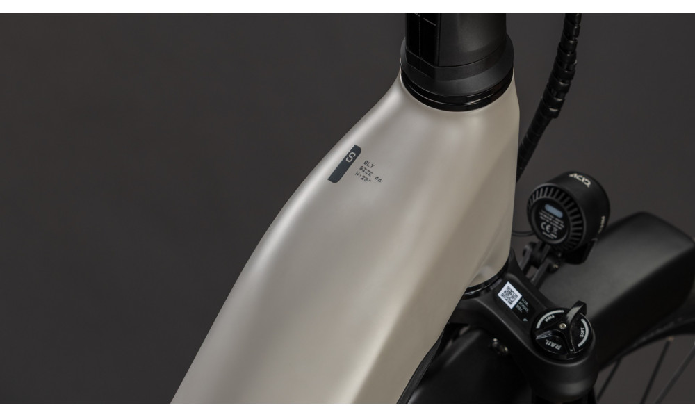 Elektrinis dviratis Cube Kathmandu Hybrid ONE11 HPC SLT 800 Easy Entry glintsand'n'oatgrey 2026 - 5