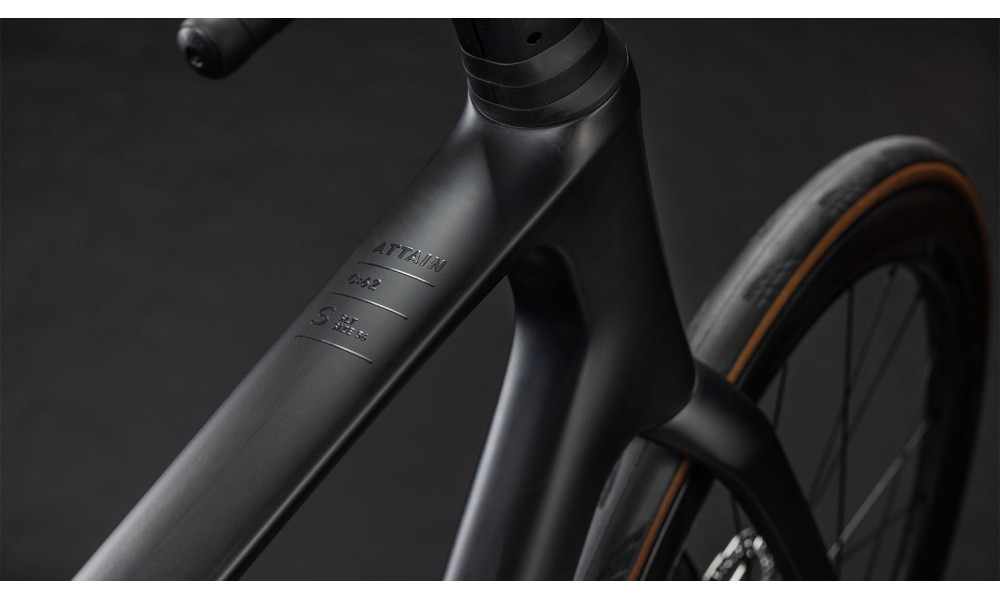 Dviratis Cube Attain C:62 SLT carbon'n'coalchrome 2026 - 3