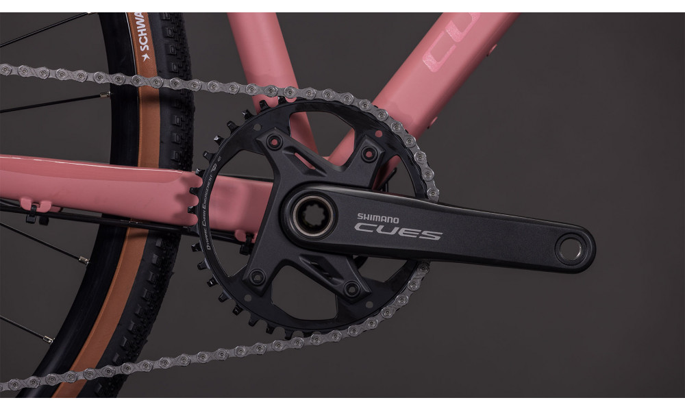 Dviratis Cube Nuroad ONE ruby'n'puce 2026 - 3