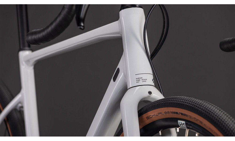 Dviratis Cube Nuroad EX cotton'n'grey 2026 - 2