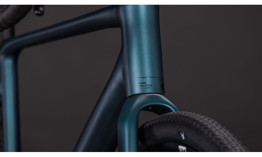 Dviratis Cube Nuroad Race royalgreen'n'black 2026 - 2