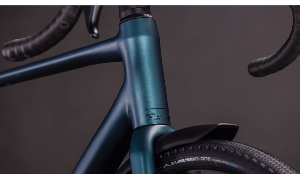 Dviratis Cube Nuroad Race FE royalgreen'n'black 2026 - 3