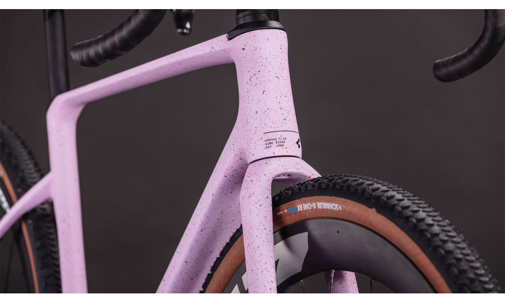 Dviratis Cube Nuroad C:62 SLX rhodonite'n'orange 2026 - 2