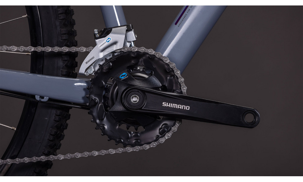 Dviratis Cube Aim ONE 27.5 smoke'n'black 2026 - 3