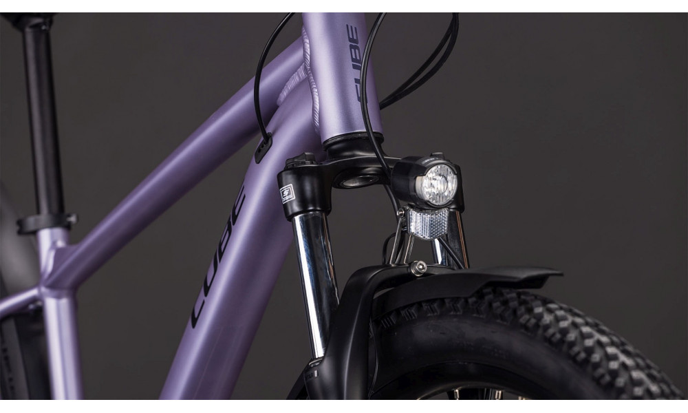 Dviratis Cube Aim ONE FE 29 lightpurple'n'chrome 2026 - 2