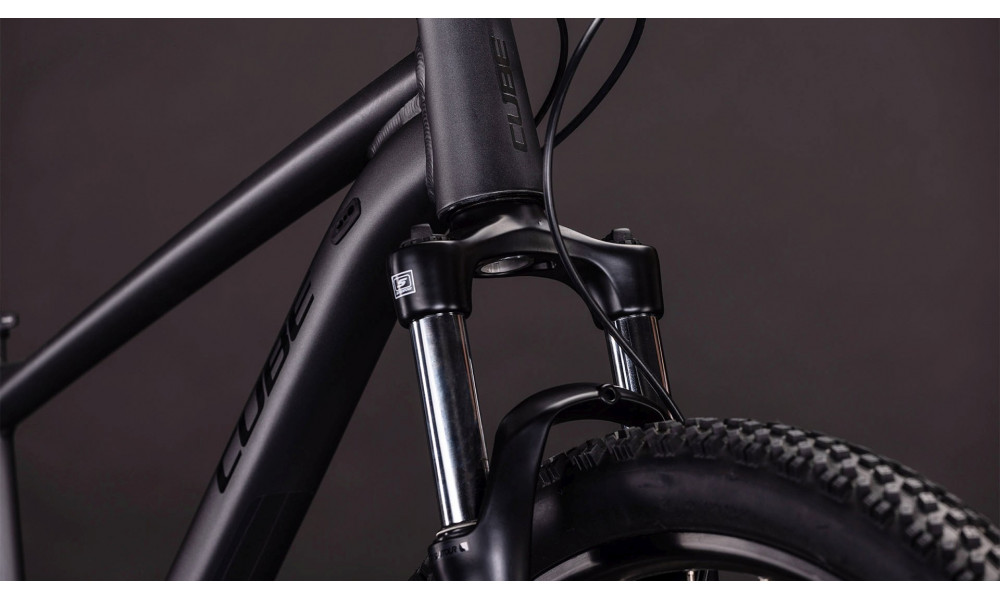 Dviratis Cube Aim Pro 27.5 slateblack'n'black 2026 - 2