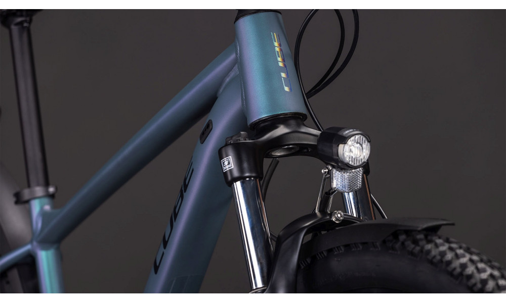 Dviratis Cube Aim Pro FE 27.5 smaragdgrey'n'prism 2026 - 2