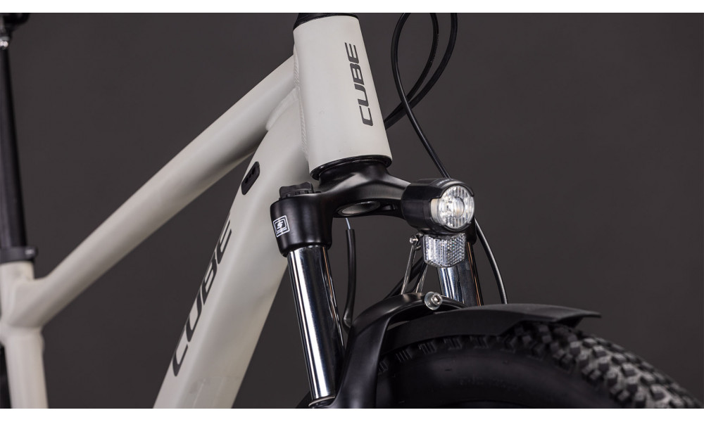 Dviratis Cube Aim Pro FE 27.5 greige'n'titan 2026 - 2