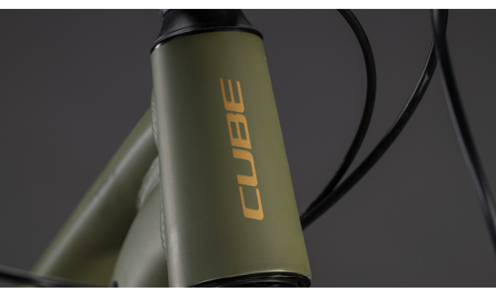 Dviratis Cube Aim SLX 27.5 dustyolive'n'gold 2026 - 2