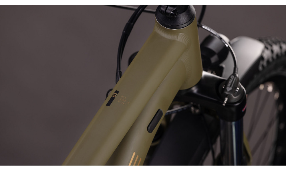Dviratis Cube Aim SLX FE 27.5 dustyolive'n'gold 2026 - 6