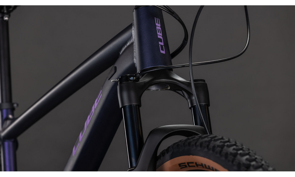 Dviratis Cube Attention SLX 29 purplegalaxy'n'black 2026 - 2