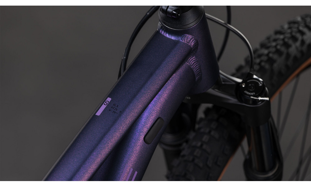 Dviratis Cube Attention SLX 29 purplegalaxy'n'black 2026 - 6