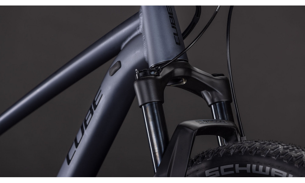 Dviratis Cube Reaction SLX 29 metalicgrey'n'black 2026 - 2