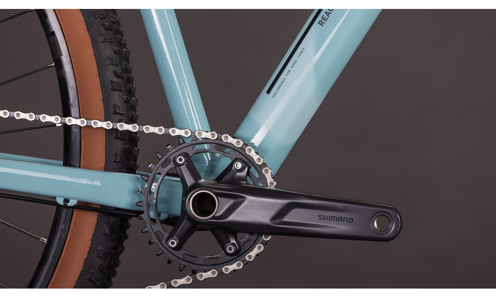 Dviratis Cube Reaction SLX 29 tealgrey'n'black 2026 - 3