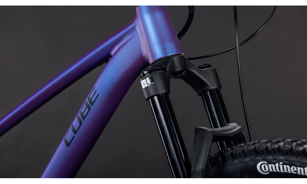 Dviratis Cube Reaction TM Pro 27.5 blueviolet'n'black 2026 - 3