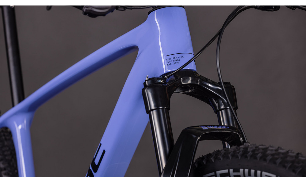 Dviratis Cube Reaction C:62 ONE 29 lucidlilac'n'black 2026 - 2