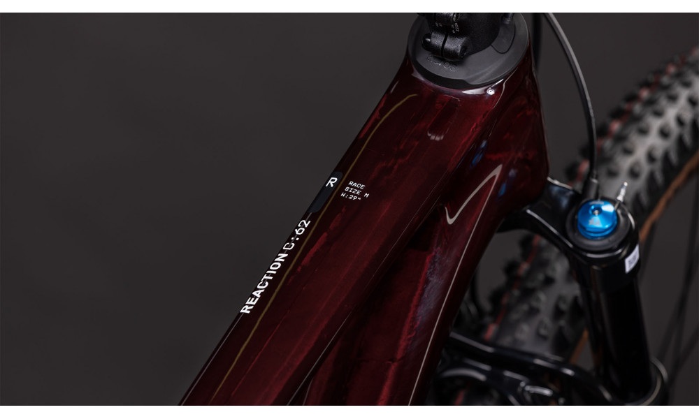 Dviratis Cube Reaction C:62 Race 29 liquidred'n'white 2026 - 6