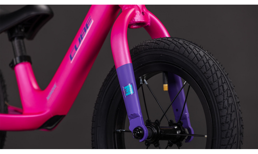 Dviratis Cube Numove 120 walk fucsia'n'plum 2026 - 3