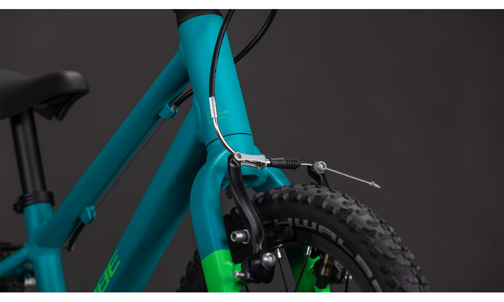 Dviratis Cube Numove 140 seagreen'n'green 2026 - 2