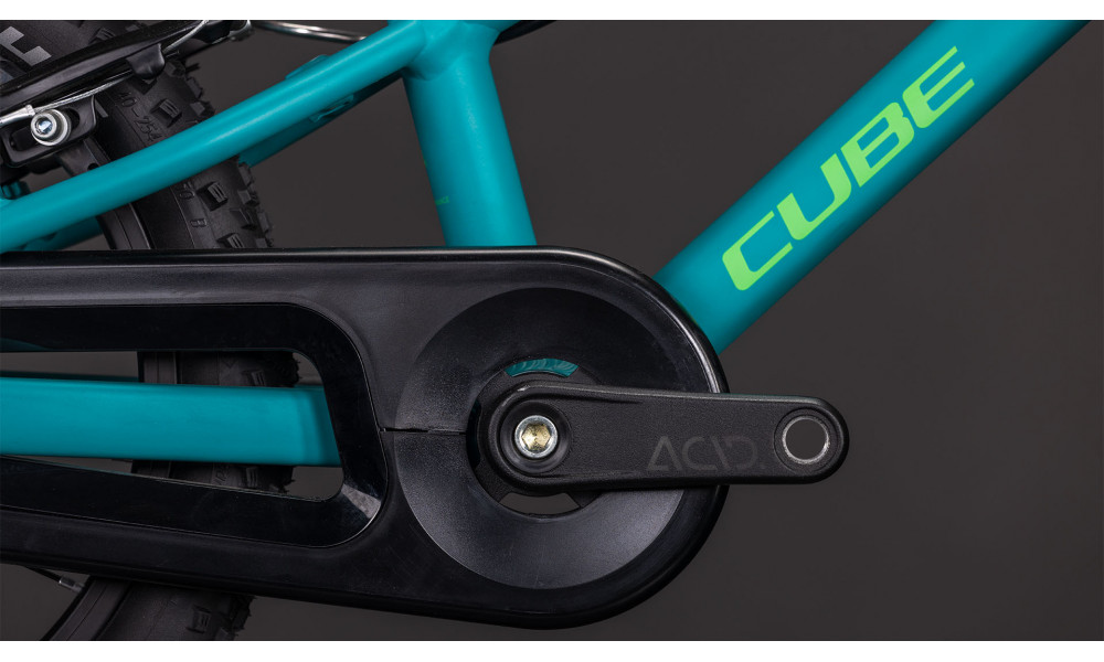 Dviratis Cube Numove 140 seagreen'n'green 2026 - 4