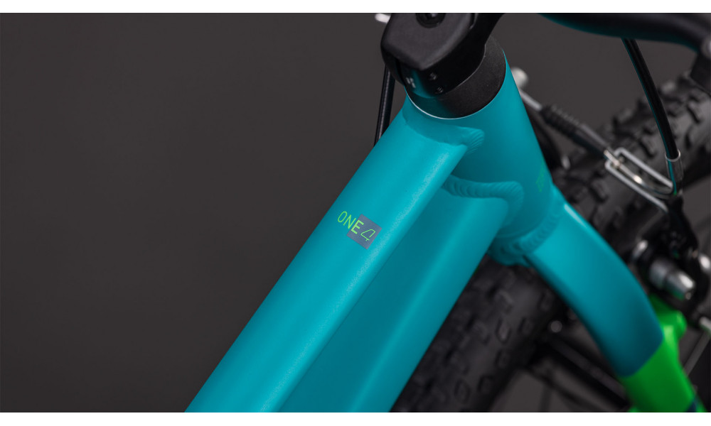 Dviratis Cube Numove 140 seagreen'n'green 2026 - 6