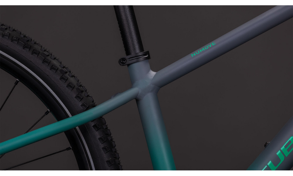 Dviratis Cube Numove 240 Disc lavagrey'n'coolgreen 2026 - 3