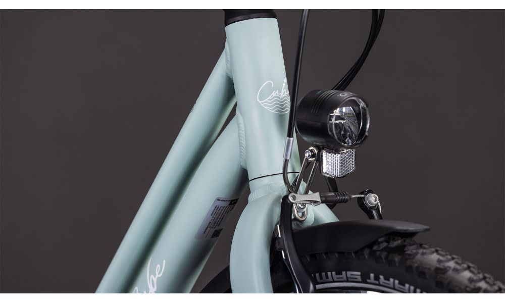 Dviratis Cube Aruba 240 aloegreen'n'white 2026 - 2