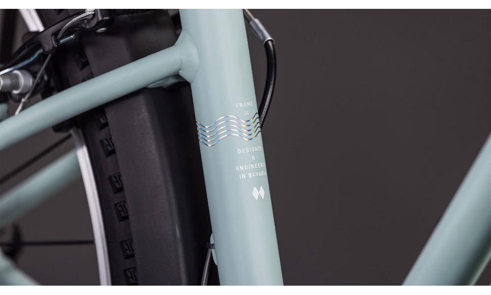 Dviratis Cube Aruba 240 aloegreen'n'white 2026 - 3