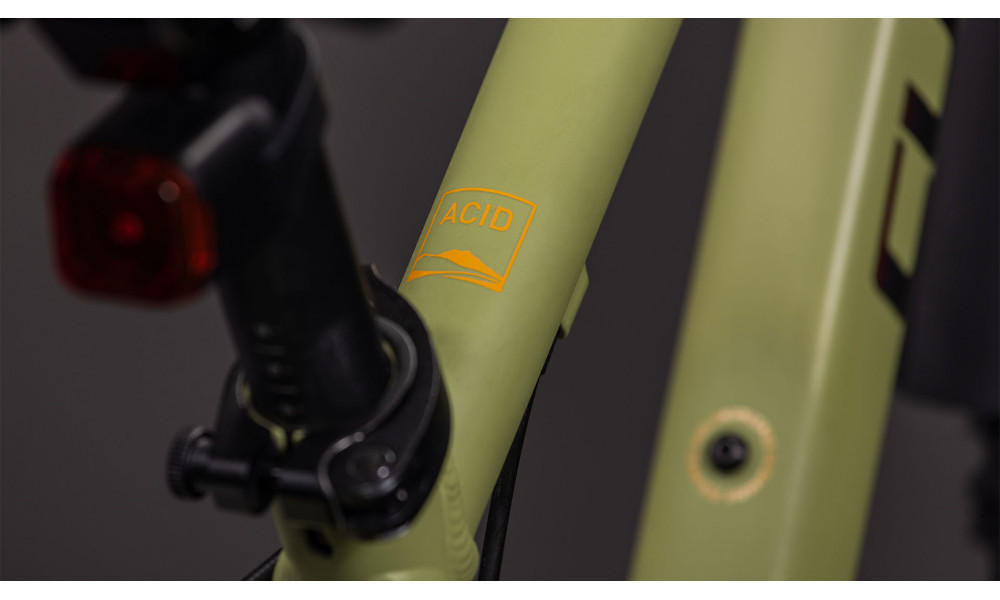Dviratis Cube Acid 200 FE lightolive'n'orange 2026 - 5