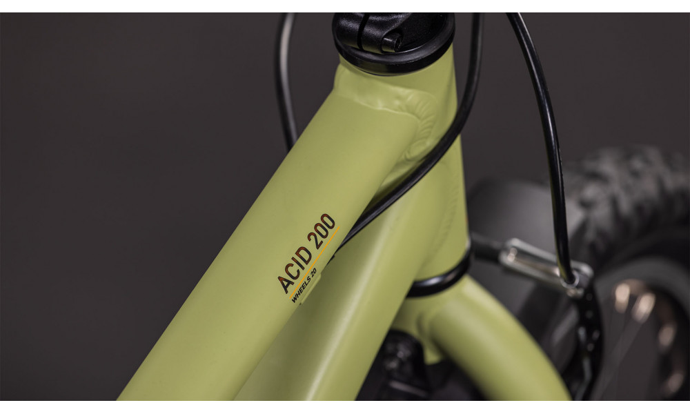 Dviratis Cube Acid 200 FE lightolive'n'orange 2026 - 6