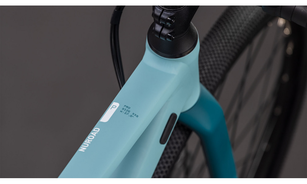 Dviratis Cube Nuroad Rookie Pro 27.5 tealgrey'n'teal 2026 - 6