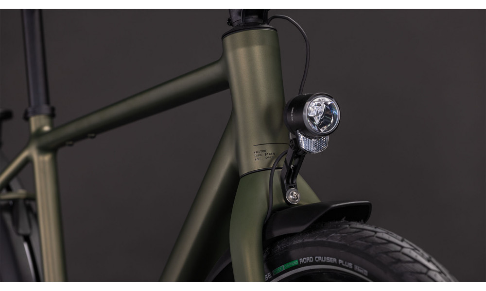 Dviratis Cube Editor ONE FE reedgreen'n'black 2026 - 2