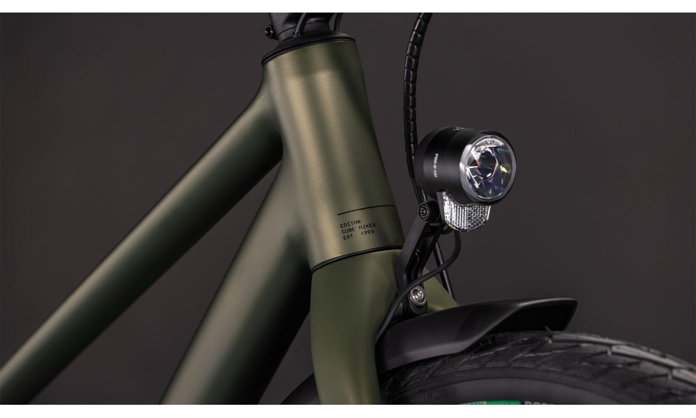 Dviratis Cube Editor ONE FE Trapeze reedgreen'n'black 2026 - 2