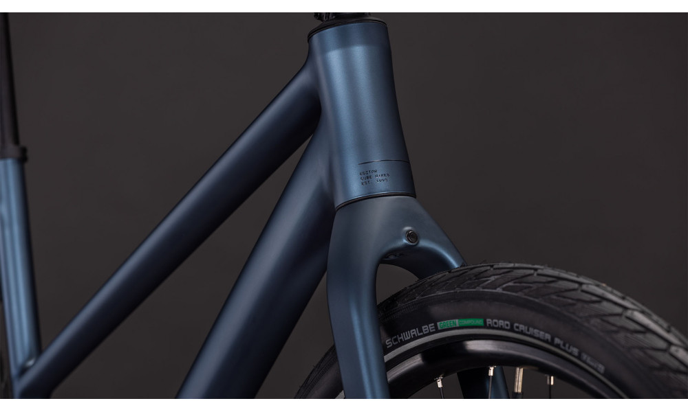 Dviratis Cube Editor Pro Trapeze mineralblue'n'chrome 2026 - 2