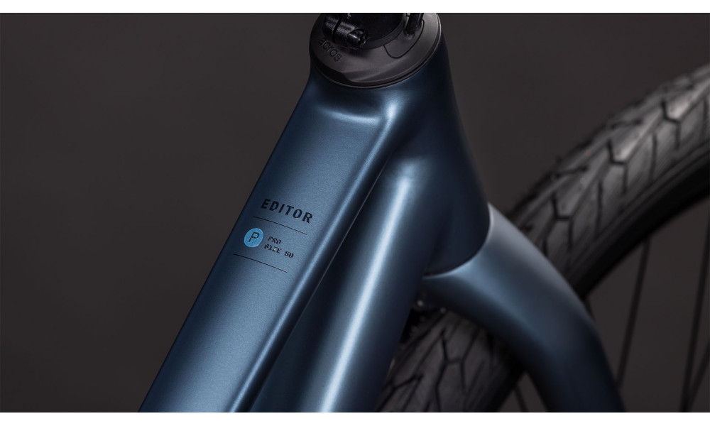 Dviratis Cube Editor Pro Trapeze mineralblue'n'chrome 2026 - 6