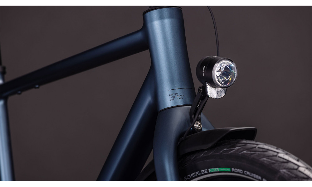 Dviratis Cube Editor Pro FE mineralblue'n'chrome 2026 - 2