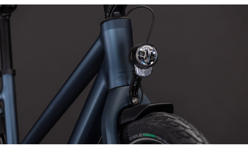 Dviratis Cube Editor Pro FE Trapeze mineralblue'n'chrome 2026 - 2