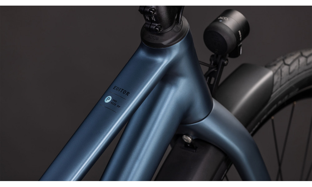 Dviratis Cube Editor Pro FE Trapeze mineralblue'n'chrome 2026 - 5