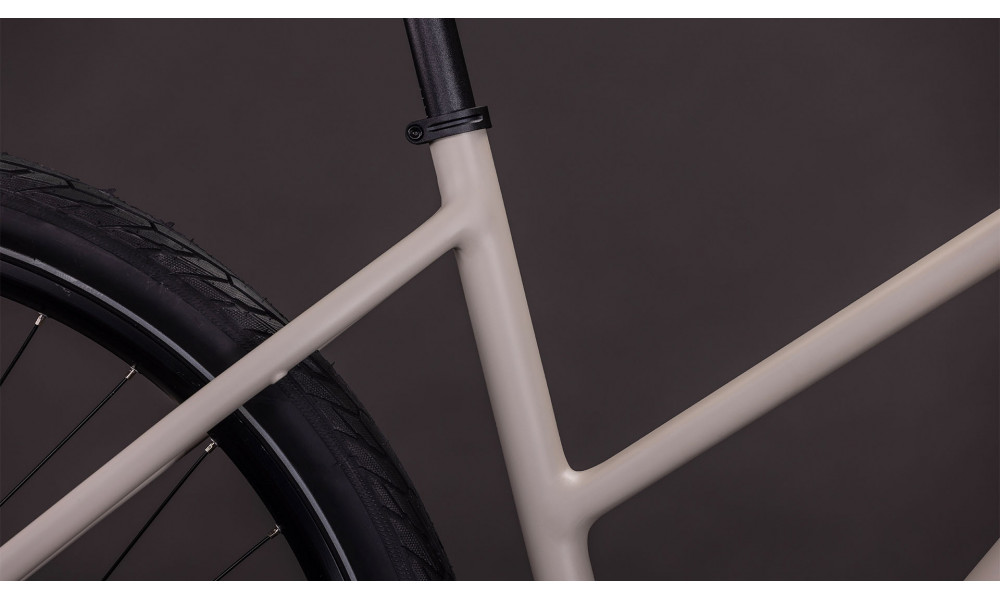 Dviratis Cube Editor Pro Trapeze oatgrey'n'grey 2026 - 4