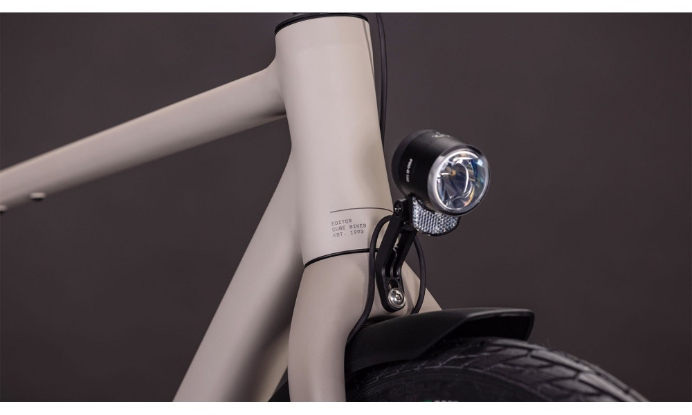 Dviratis Cube Editor Pro FE oatgrey'n'grey 2026 - 2