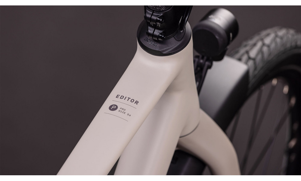Dviratis Cube Editor Pro FE oatgrey'n'grey 2026 - 5