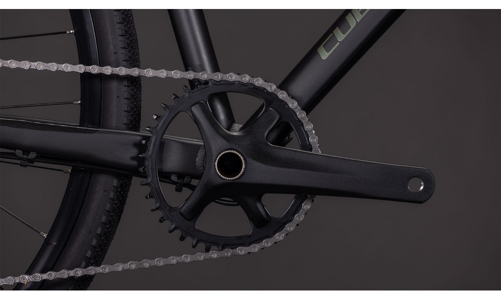 Dviratis Cube Nulane Pro grey'n'chrome 2026 - 3