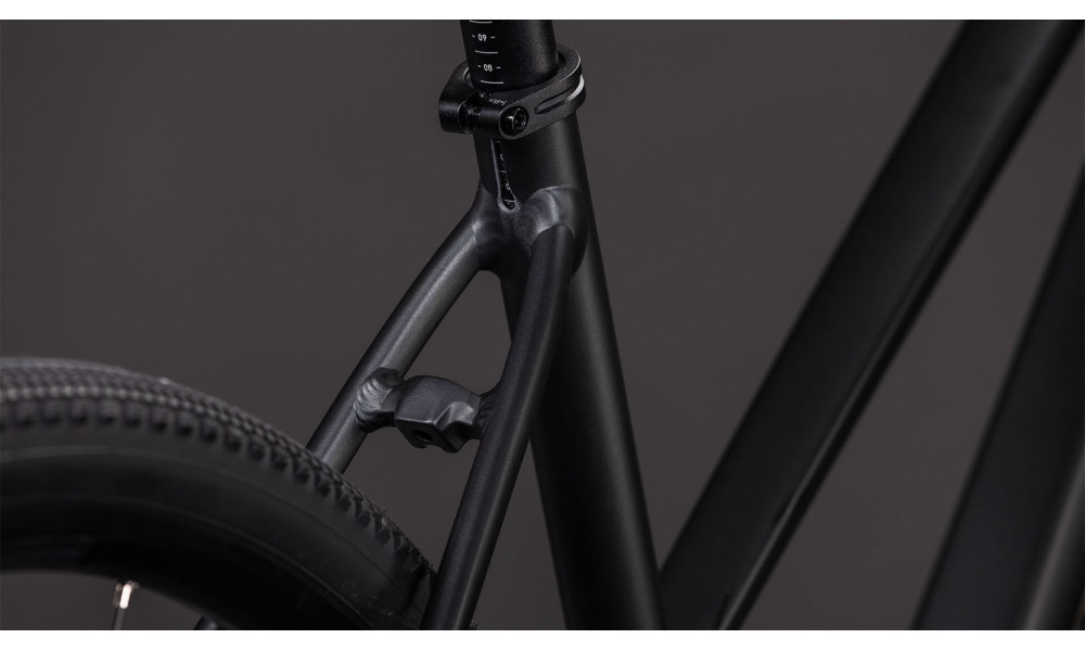 Dviratis Cube Nulane Pro Trapeze grey'n'chrome 2026 - 4