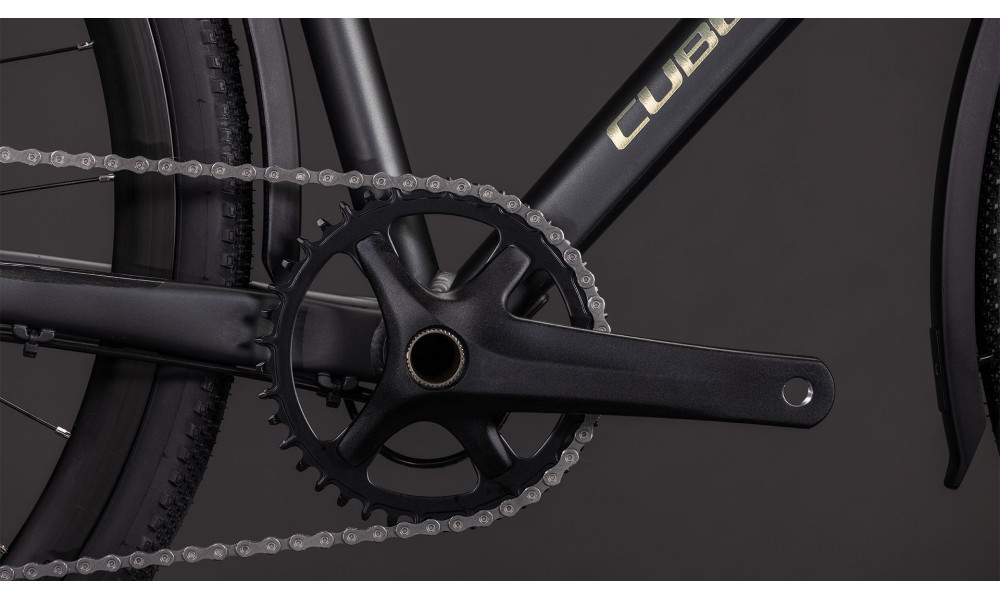 Dviratis Cube Nulane Pro FE grey'n'chrome 2026 - 4