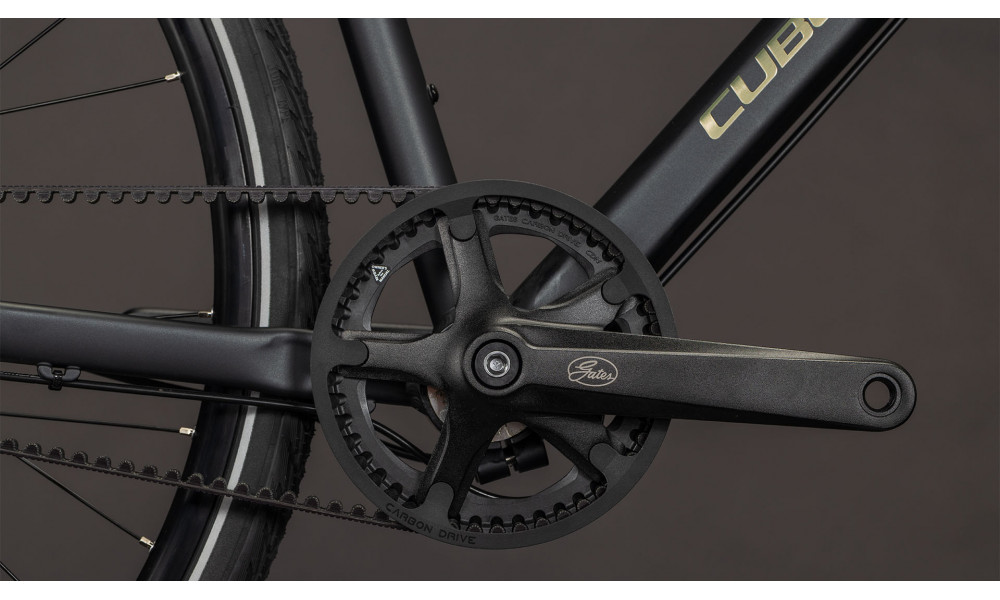 Dviratis Cube Nulane Comfort EXC grey'n'chrome 2026 - 3