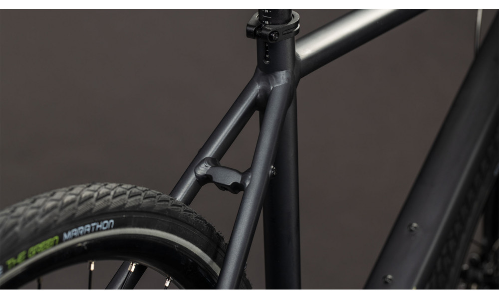 Dviratis Cube Nulane Comfort EXC grey'n'chrome 2026 - 5