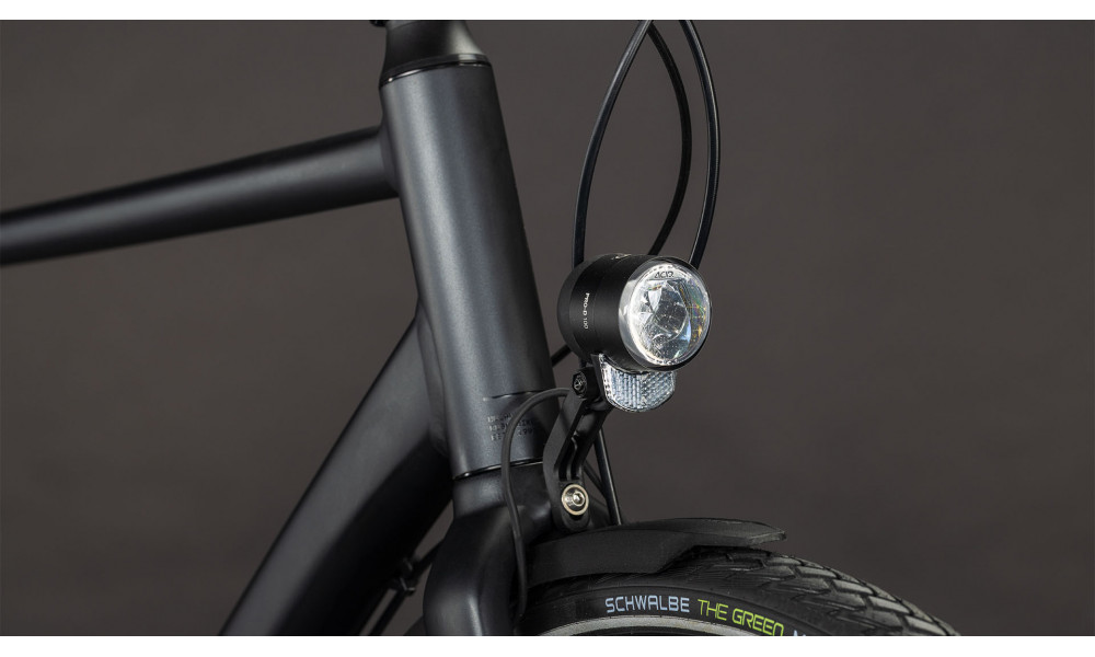 Dviratis Cube Nulane Comfort EXC FE grey'n'chrome 2026 - 2